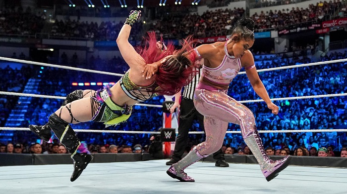 WWE Bianca Belair and IYO SKY