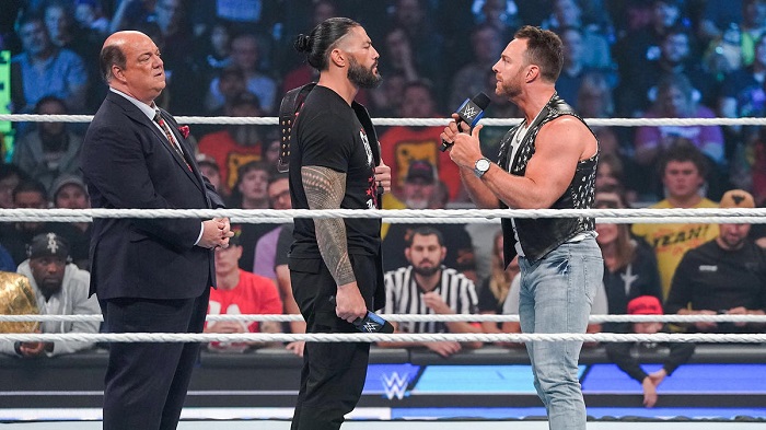 WWE Roman Reigns and LA Knight