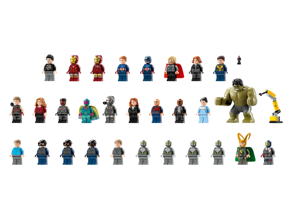 Lego Avengers Tower - 4 minifigures