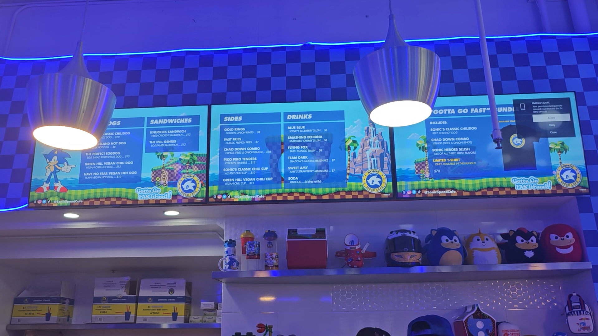 Sonic the Hedgehog Speed Cafe