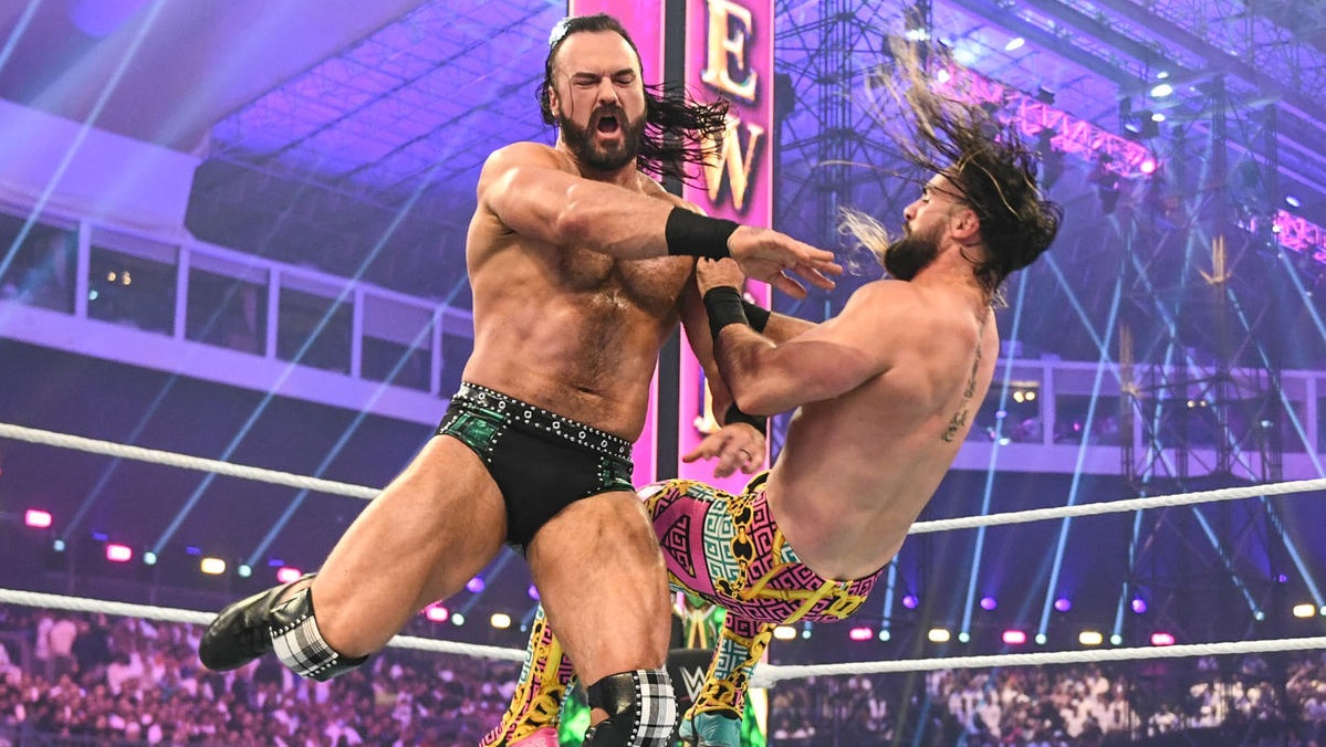 WWE Drew McIntyre and Seth Rollins