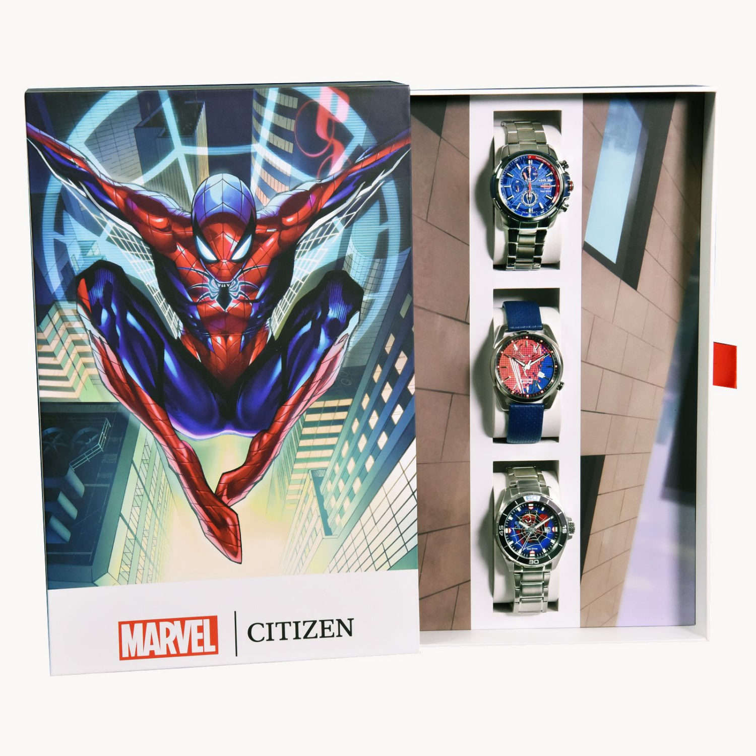 Citizen Spider-Man Watch Box Set