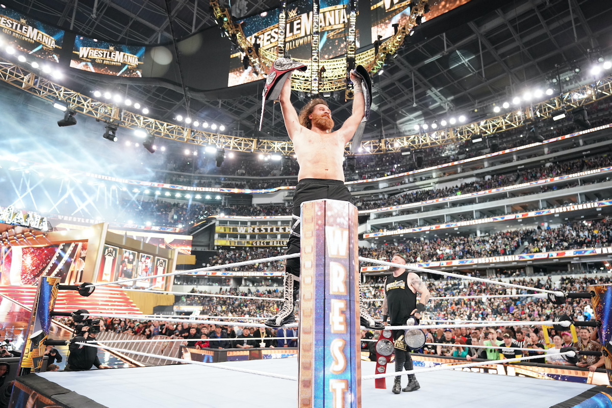 WWE WrestleMania 39 - Night 1 Kevin Owens and Samy Zayn
