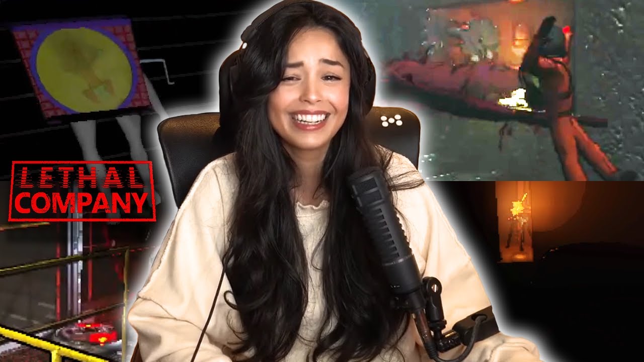 Thumbnail taken from Valkyrae channel from a recent stream of Lethal Company.