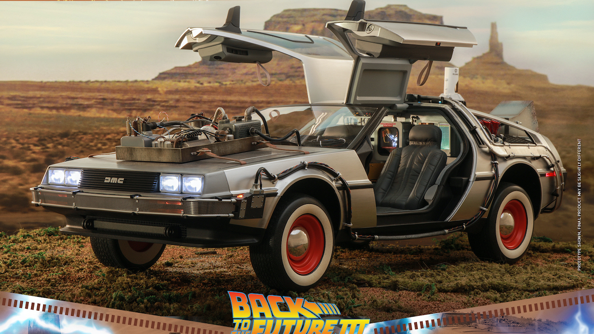 Hot Toys Back to the Future Part III collectible