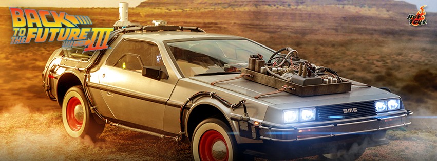 Hot Toys Back to the Future Part III collectible
