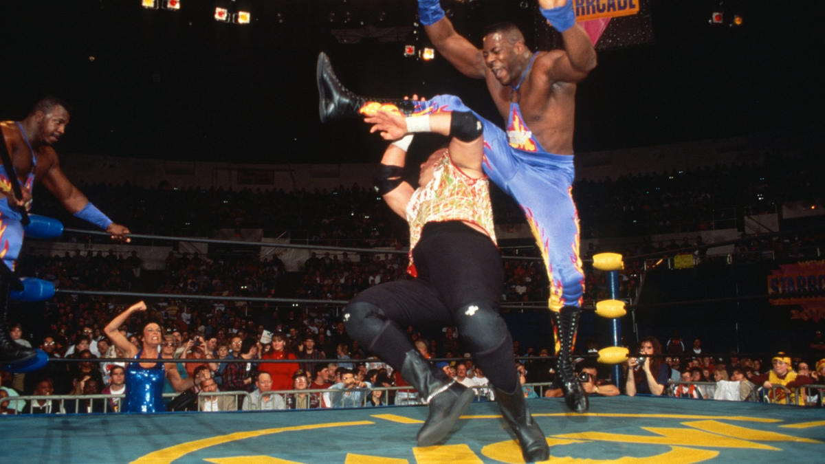 WCW Booker T and Brian Knobbs