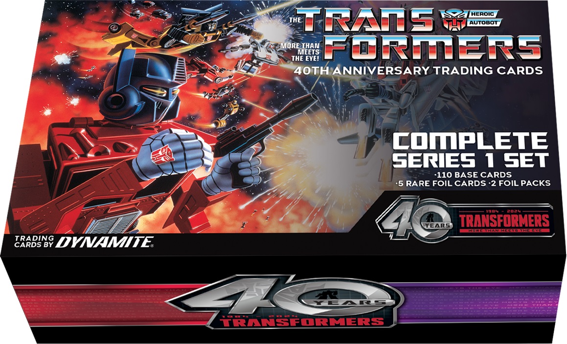 Dynamite Entertainment Transformers trading cards