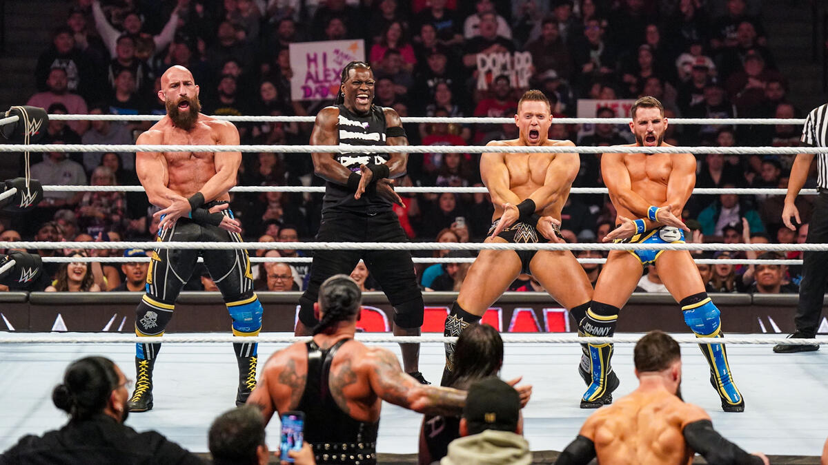 WWE Tommaso Ciampa, R-Truth, The Miz, Johnny Gargano DIY