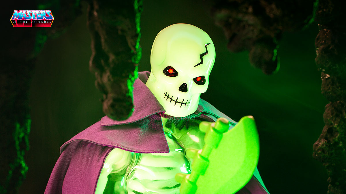 MASTERS OF THE UNIVERSE’S Scare Glow Gets an Awesome New Soft-Vinyl Figure From Mondo