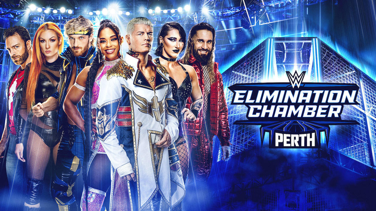 WWE Elimination Chamber Perth Key Art - 2