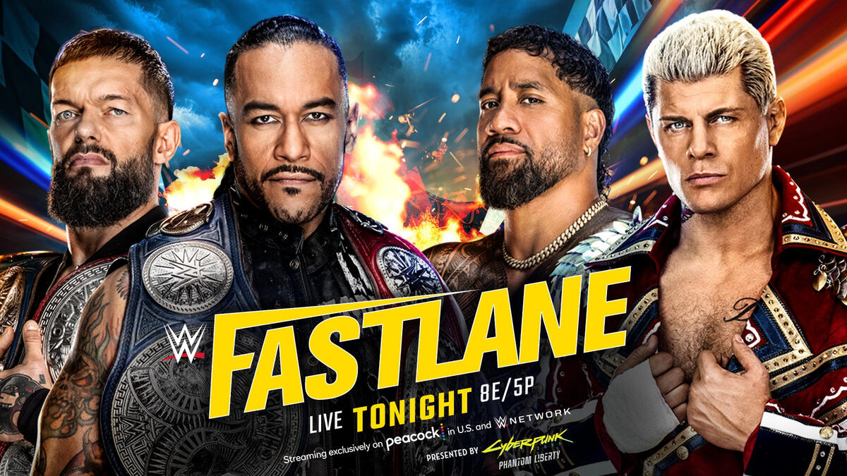 WWE Fastlane The Judgement Day vs Jey Uso and Cody Rhodes