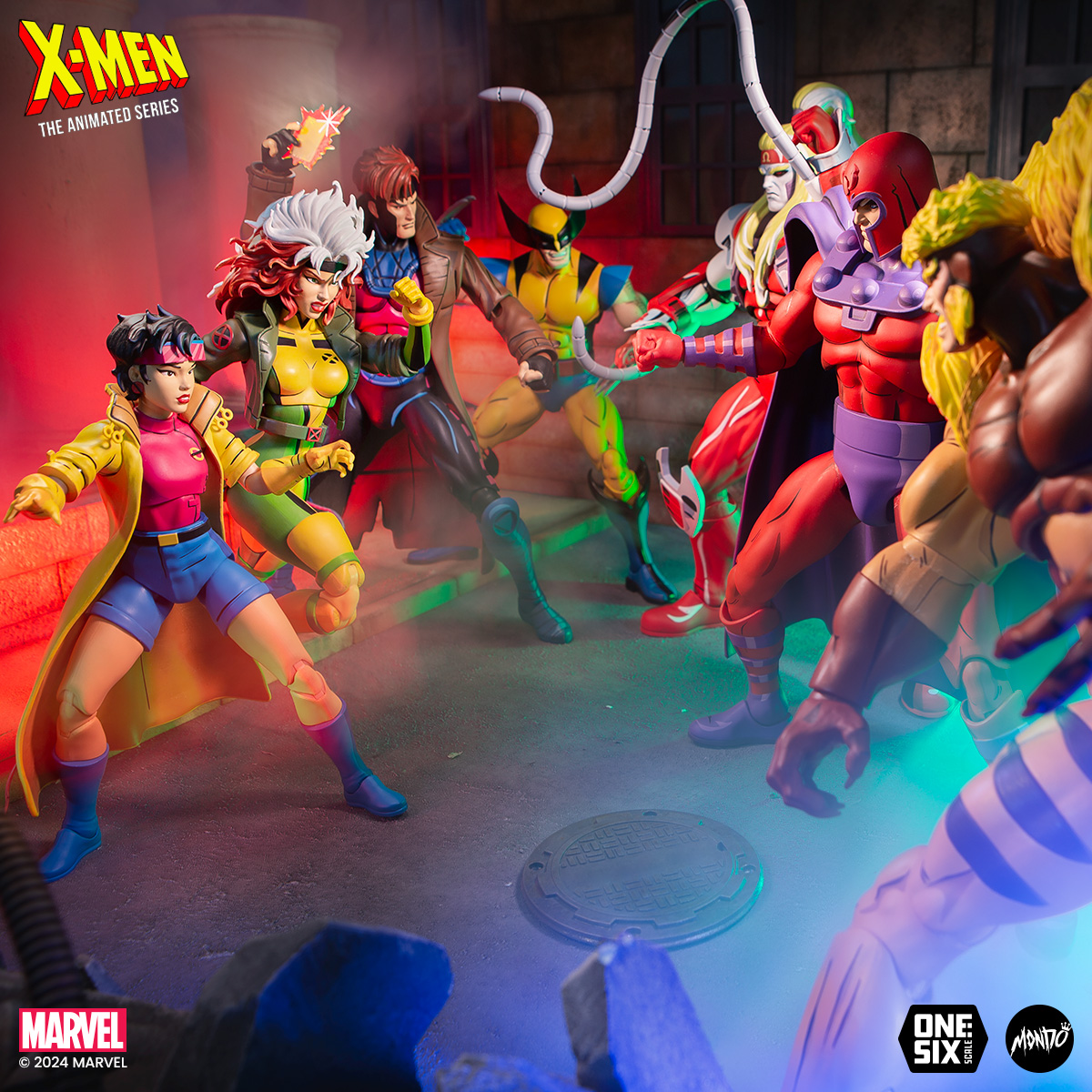 X-Men TAS - Rogue and Gambit Figures - 6
