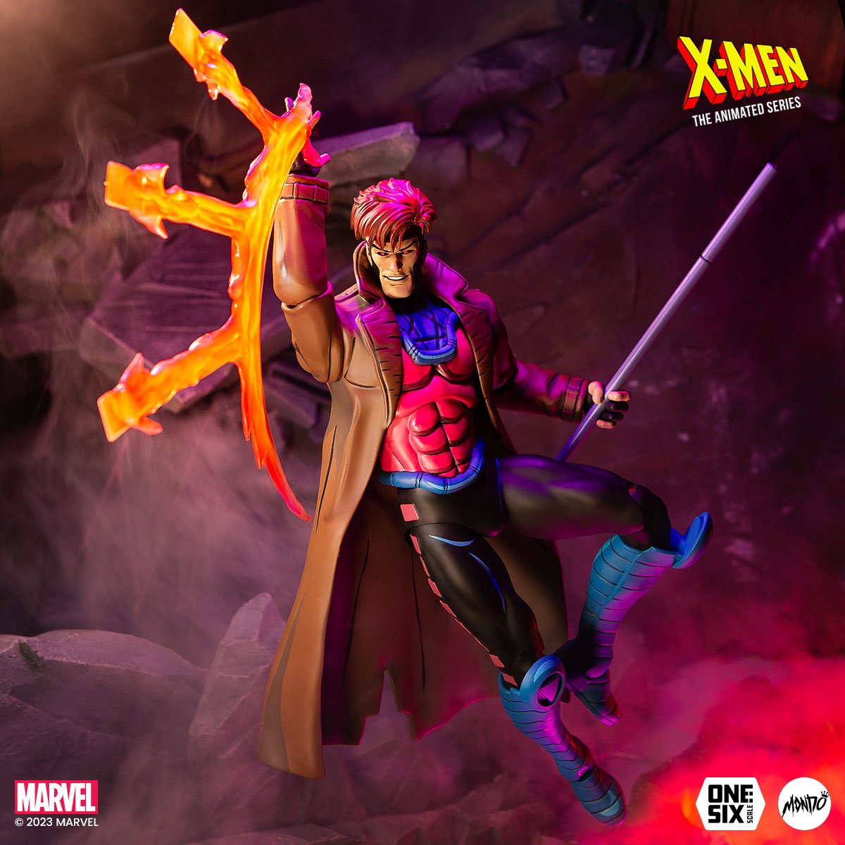 X-Men TAS - Rogue and Gambit Figures - 10
