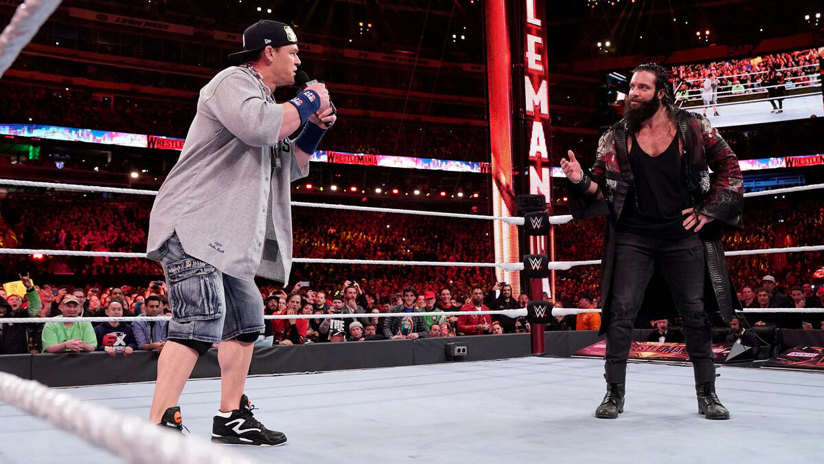 WWE John Cena and Elias