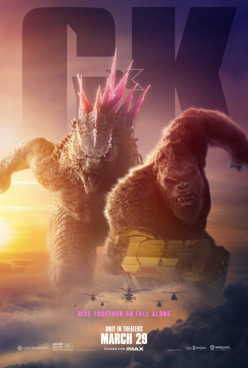 Godzilla x Kong The New Empire Poster