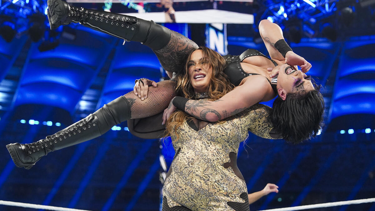 WWE Nia Jax and Rhea Ripley