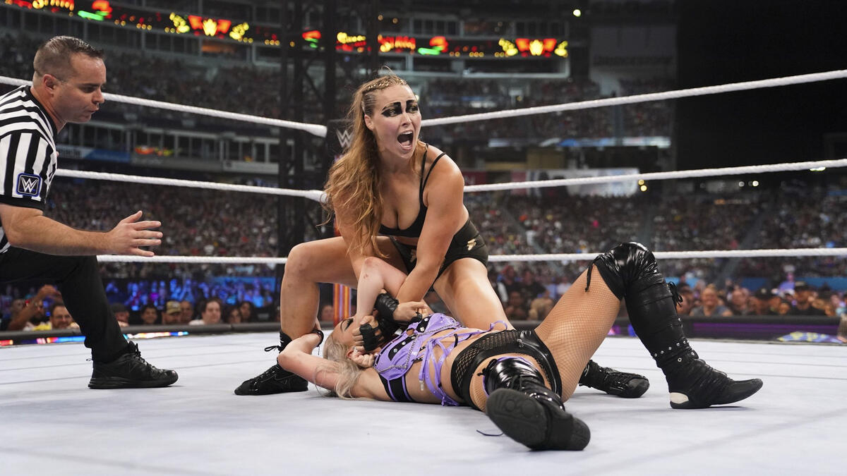 WWE Ronda Rousey and Liv Morgan