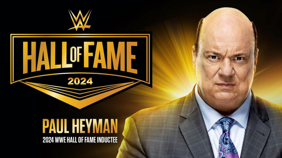 Paul Heyman Announced as Iconic First Inductee of the WWE Hall of Fame