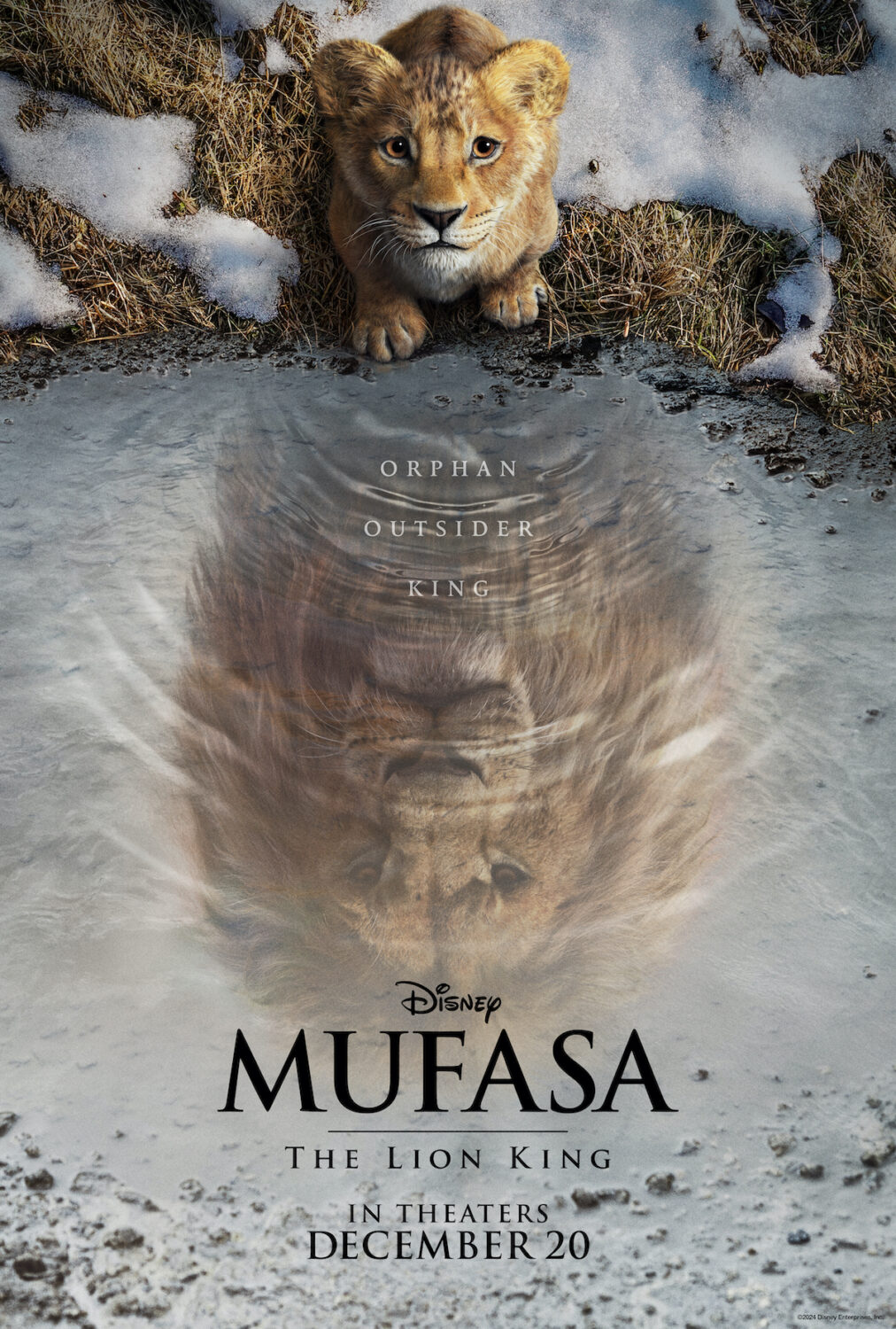 Mufasa The Lion King poster