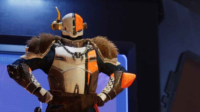 Lord Shaxx hands on hips