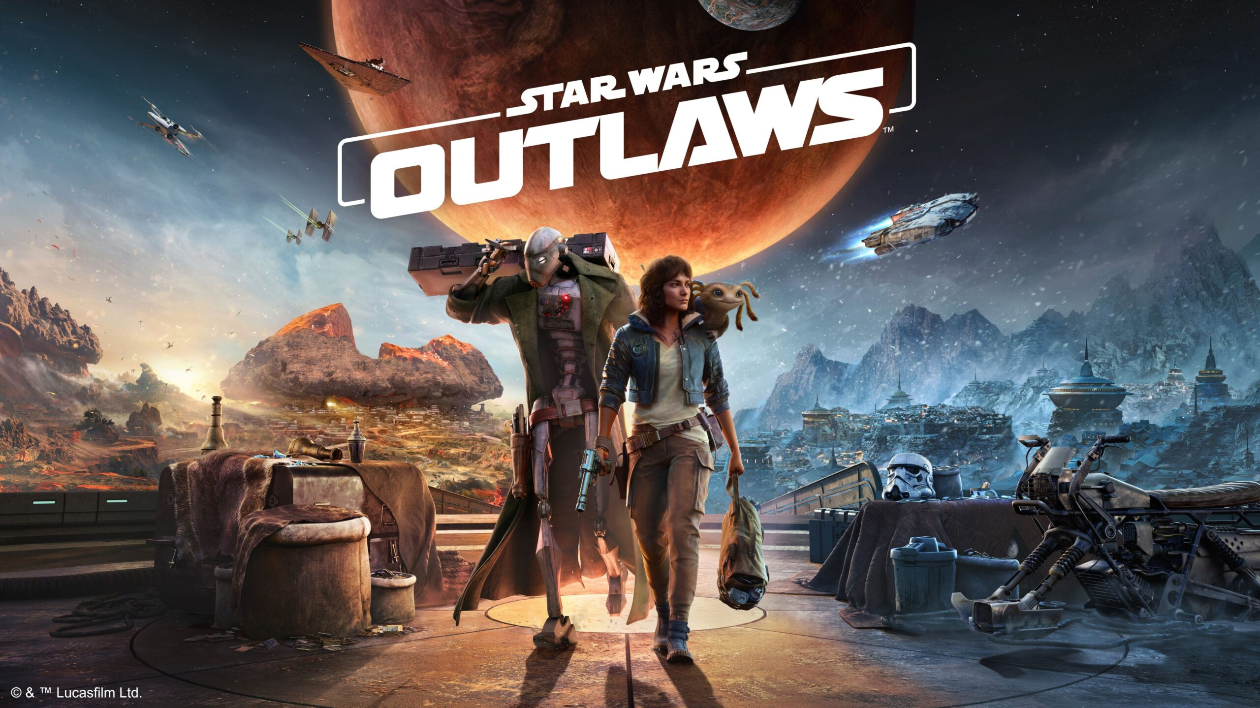 Star Wars Outlaws title card
