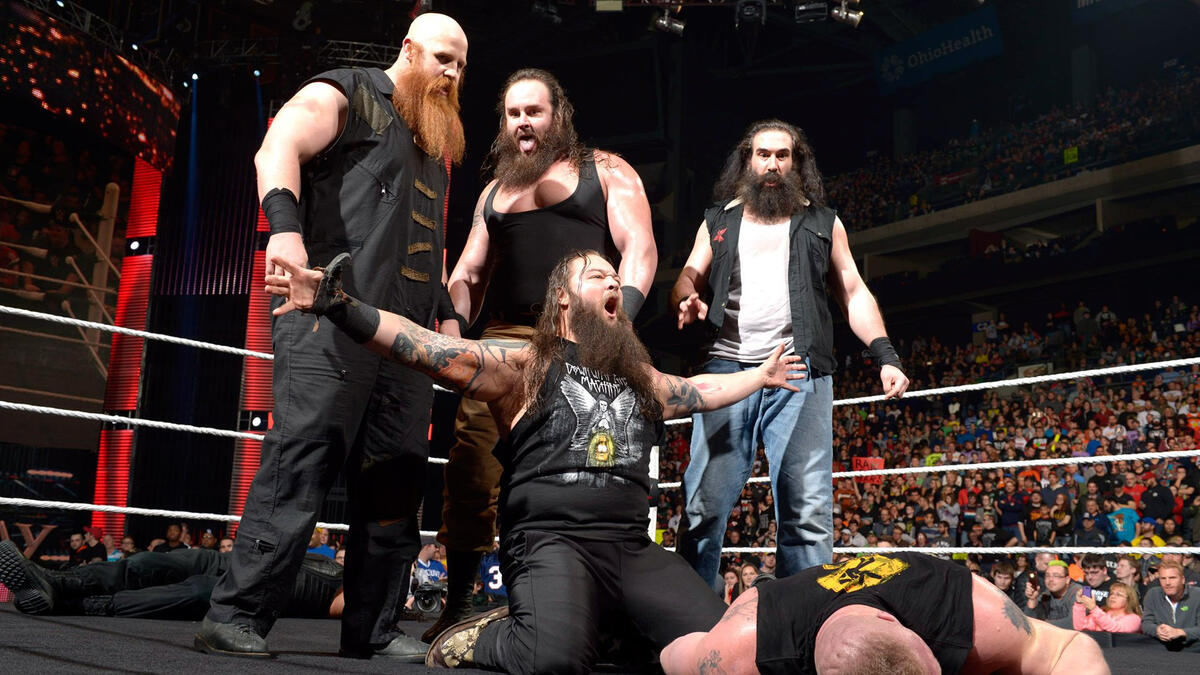WWE Erick Rowan, Braun Strowman, Luke Harper, Bray Wyatt Wyatt Family