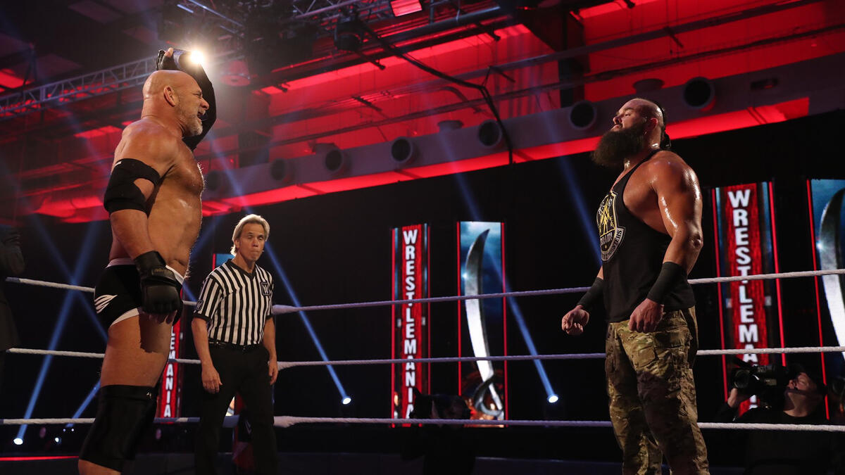 WWE Goldberg and Braun Strowman