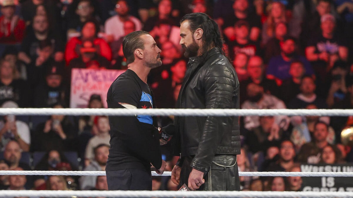 WWE CM Punk and Drew McIntyre