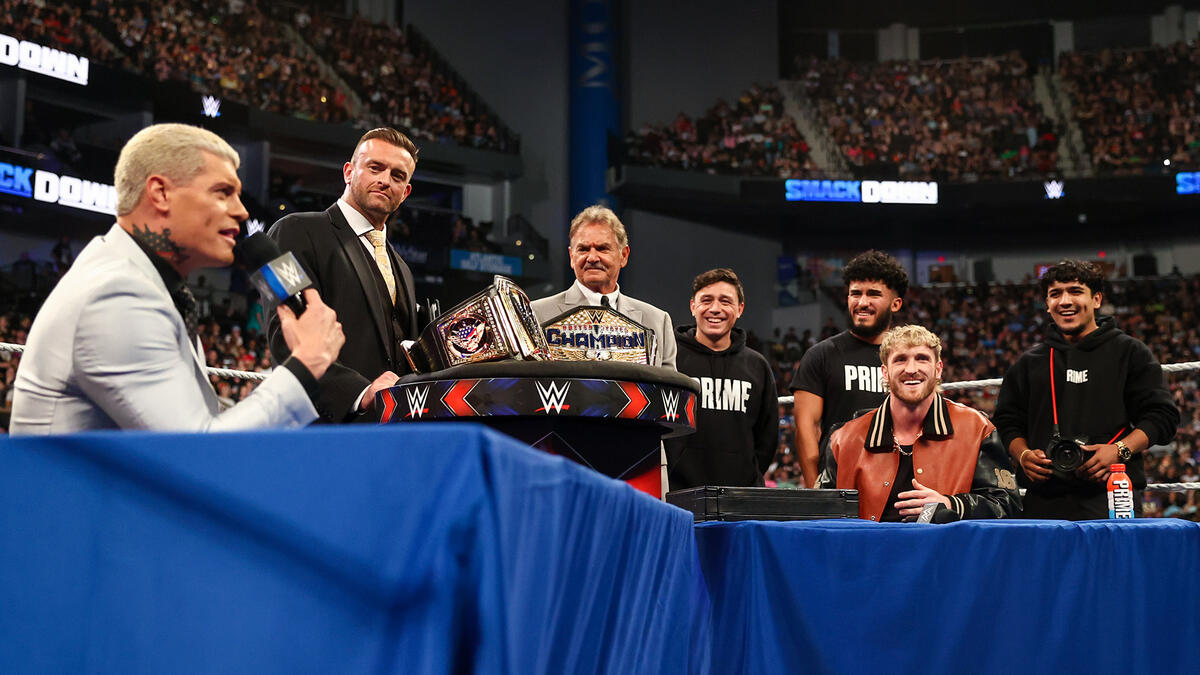 WWE Cody Rhodes and Logan Paul