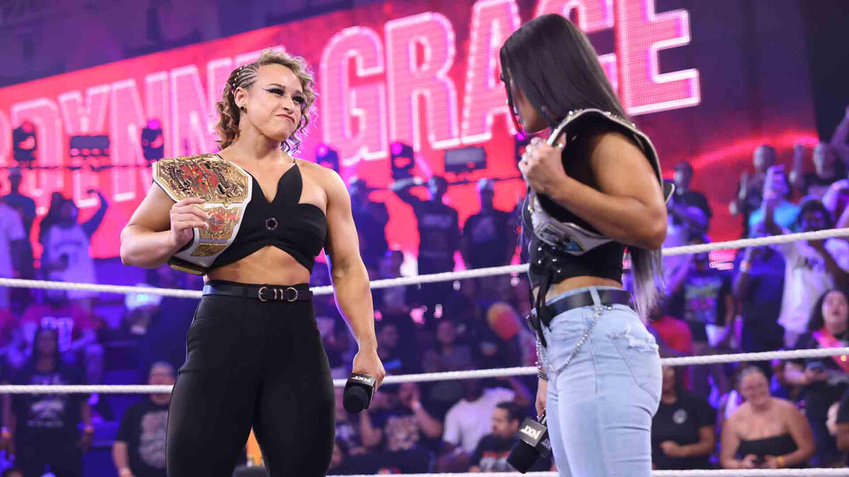 WWE TNA Jordynne Grace and Roxanne Perez