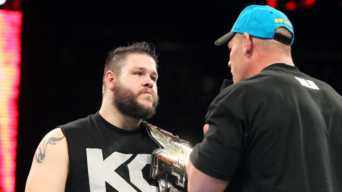 WWE Kevin Owens and John Cena 