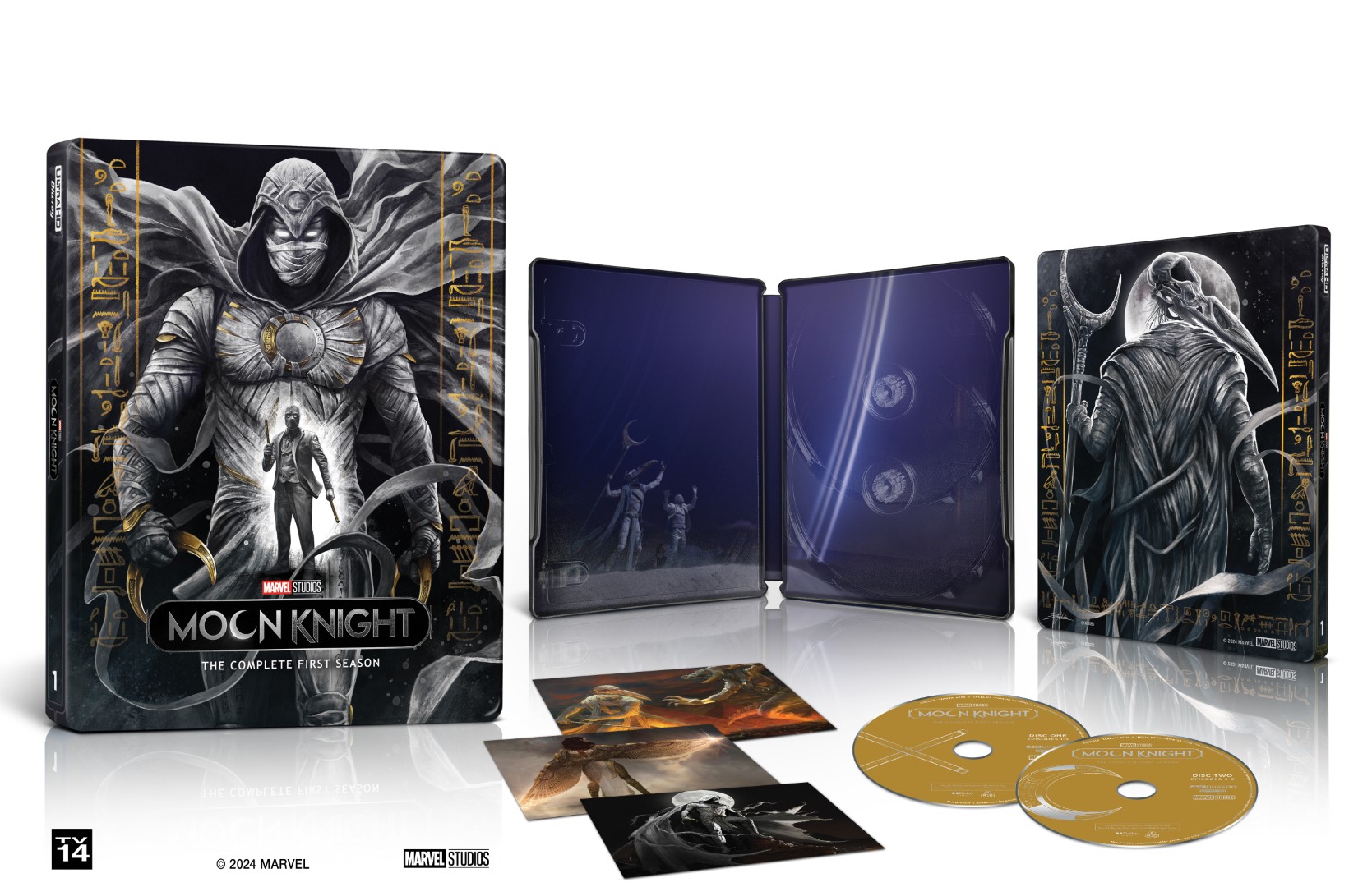 Falcon and the Winter Soldier, Moon Knight, Andor and Obi-Wan Kenobi Collector’s Edition 4K Ultra HD Steelbook
