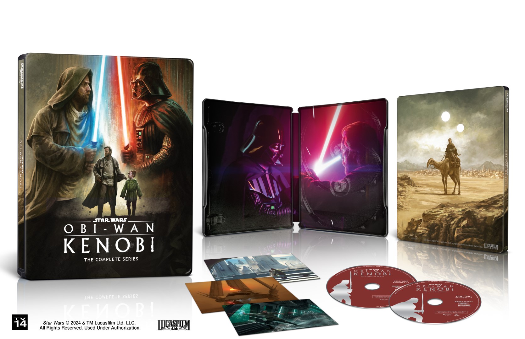 Falcon and the Winter Soldier, Moon Knight, Andor and Obi-Wan Kenobi Collector’s Edition 4K Ultra HD Steelbook
