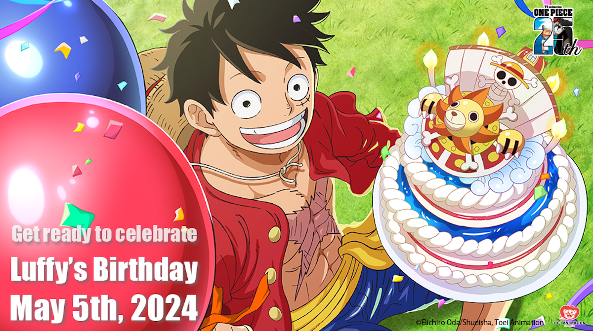 One Piece - Luffy Celebrates Birthday