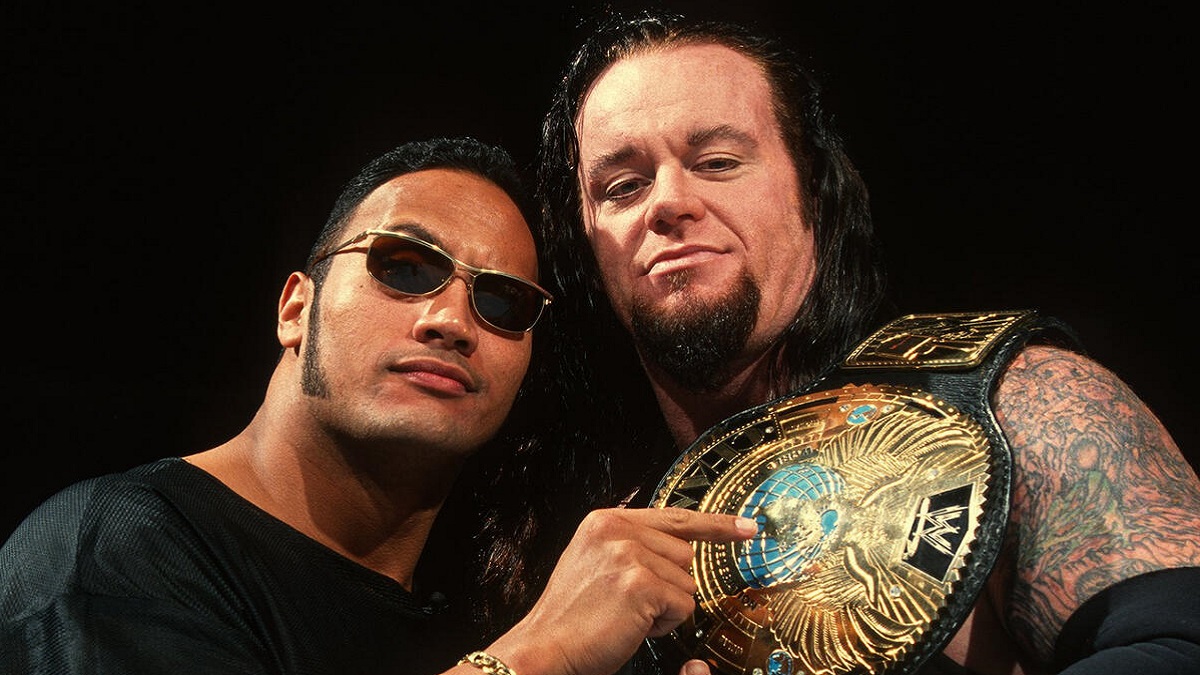 WWE The Rock and The Undertaker