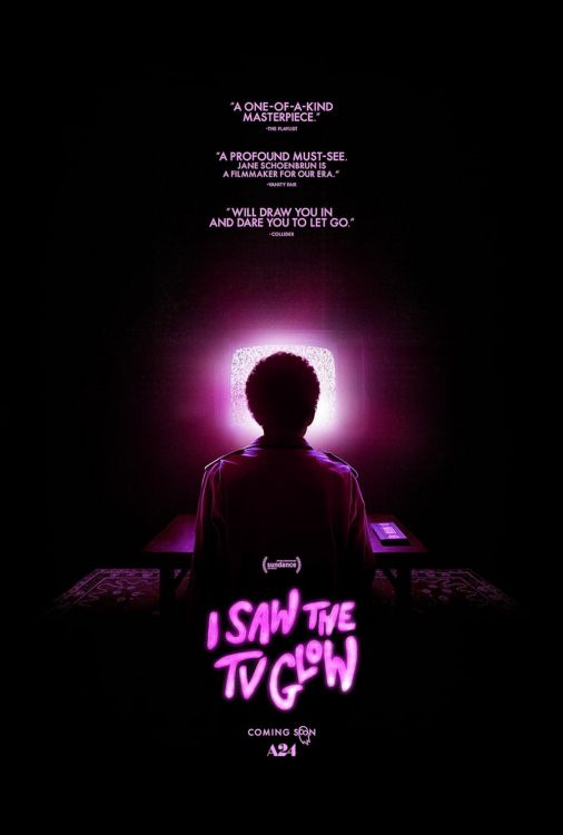 I Saw the TV Glow Poster Art