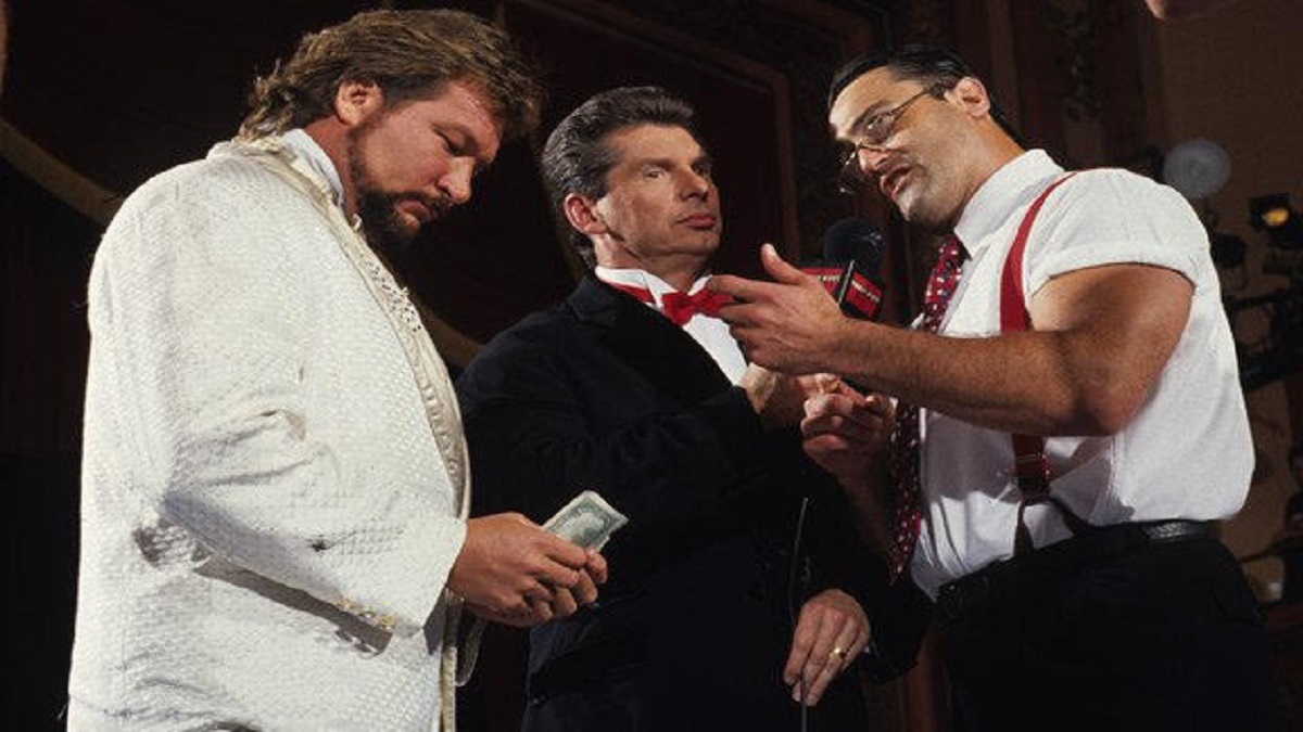 WWE The Million Dollar Man Ted DiBiase, Vince McMahon, IRS