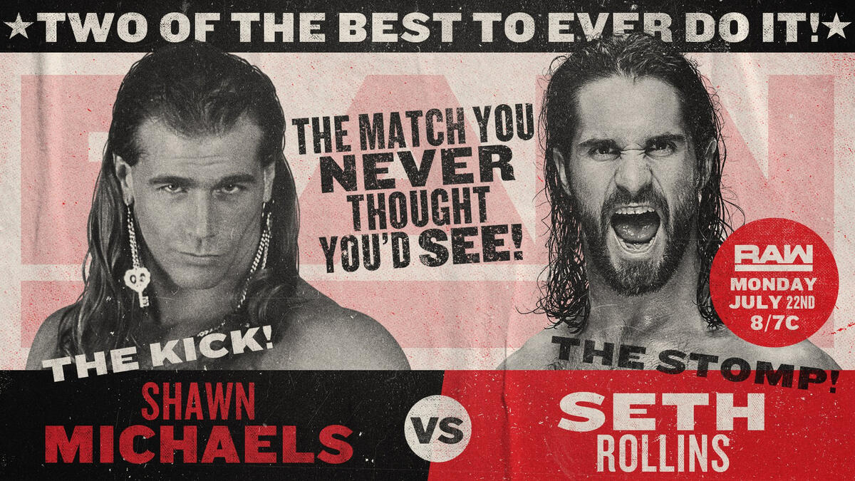 WWE Shawn Michaels and Seth Rollins