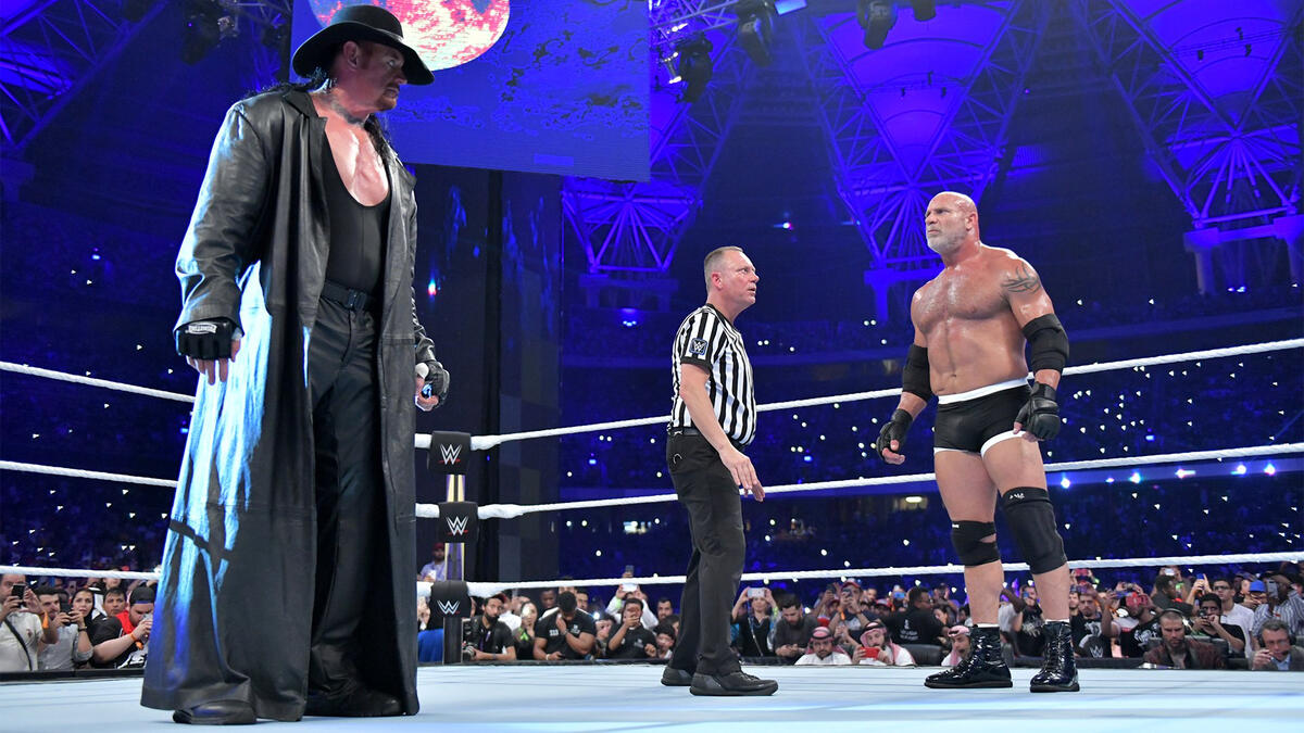WWE Undertaker and Goldberg
