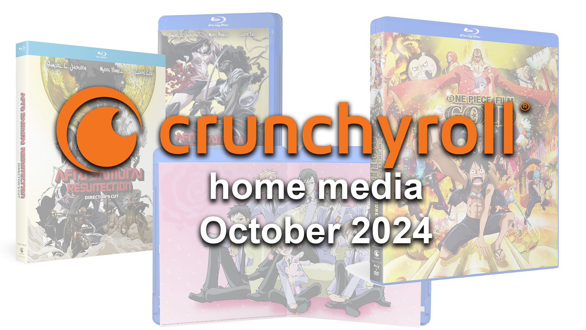 Crunchyroll home media October 2024